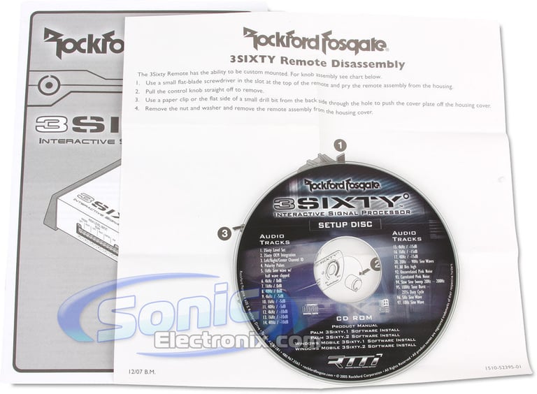 Rockford Fosgate 3SIXTY.1 ( WITH 1 IN MODEL ) R/B Image 8
