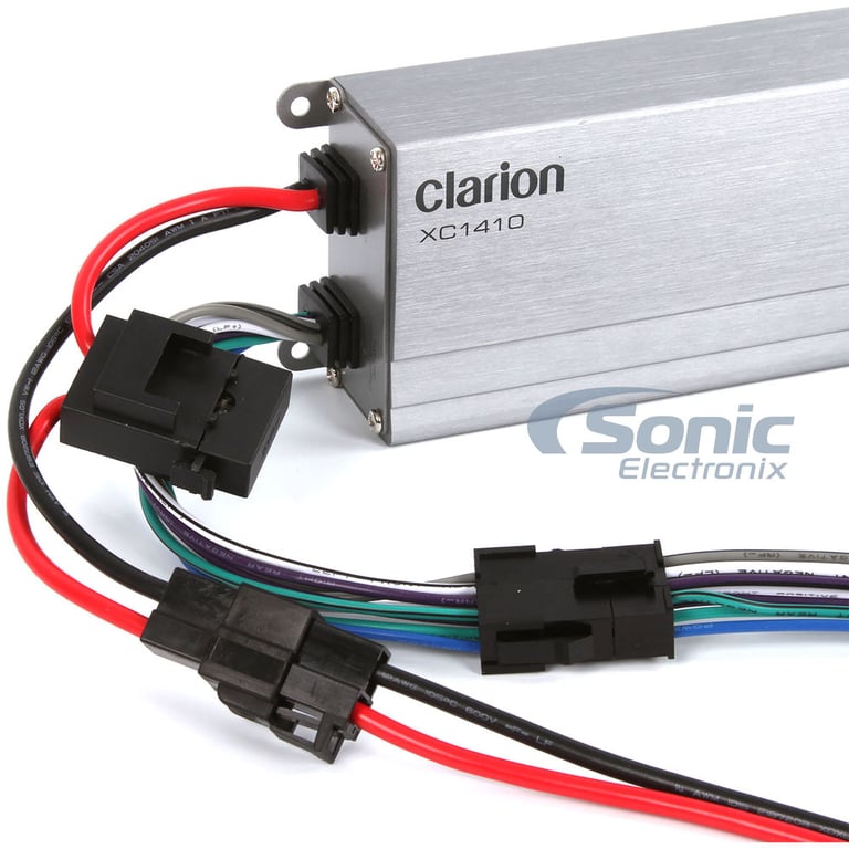 Clarion Equalizer + Amplifier Bundle (EQS755 + XC1410) Image 7
