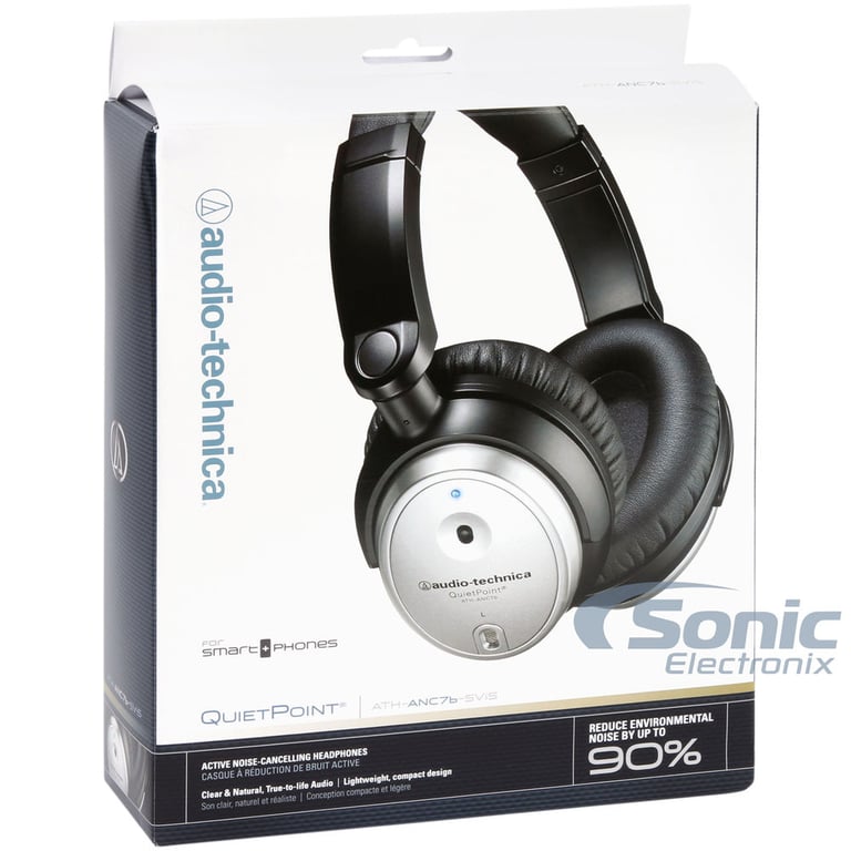 Audio Technica ATH-ANC7b-SViS - Silver Image 7