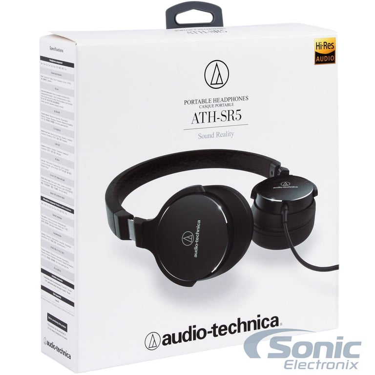 Audio Technica ATH-SR5BK Image 6