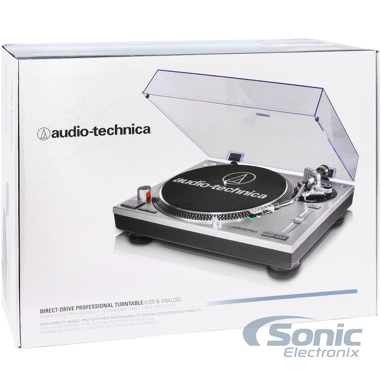 Audio Technica AT-LP120-USB - Silver Image 7