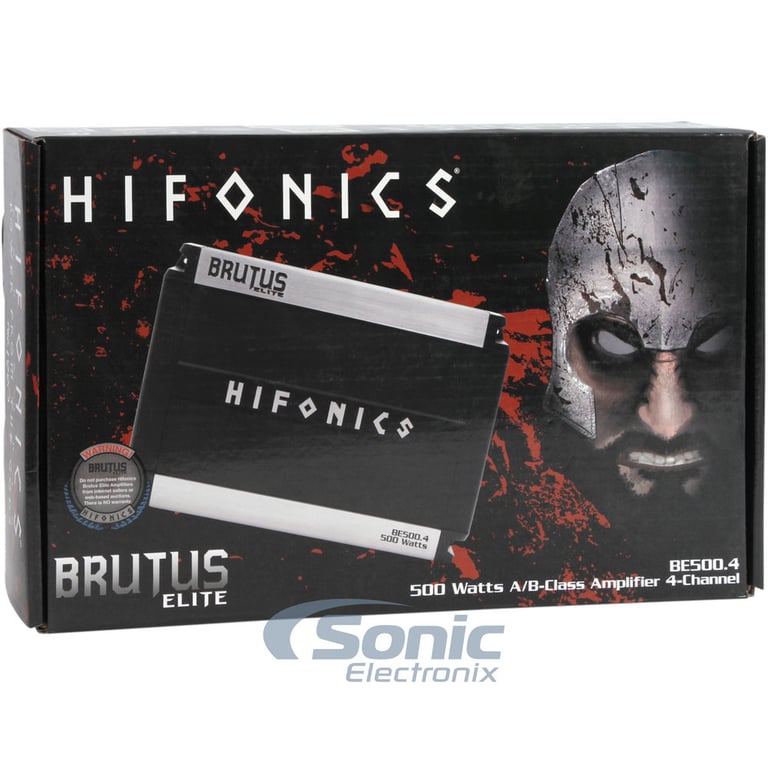 Hifonics Brutus Elite BE500.4 Image 6