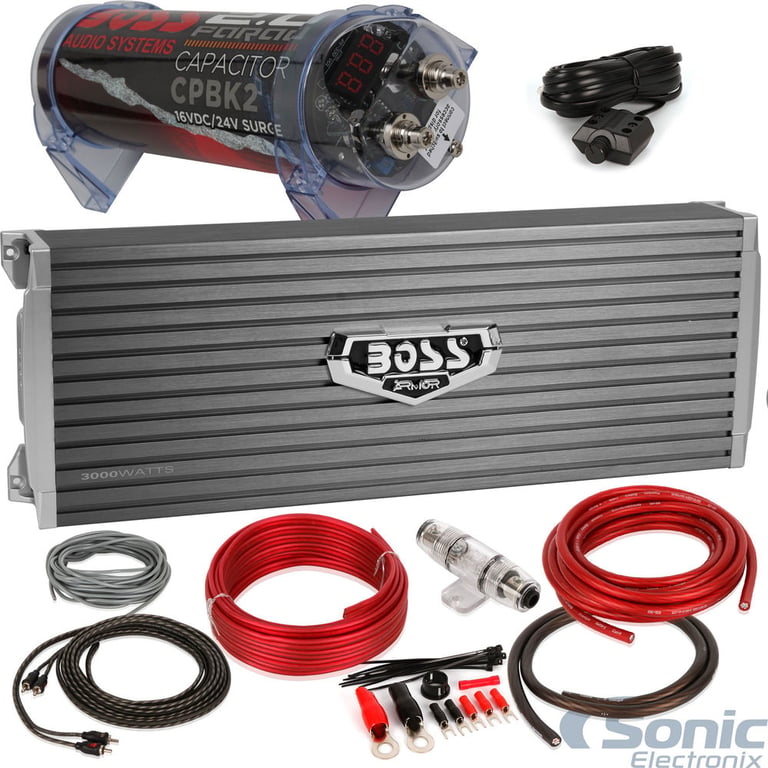 Boss AR3000.2 + Belva BAK42 + Boss CPBK2 Audio Package Image 1