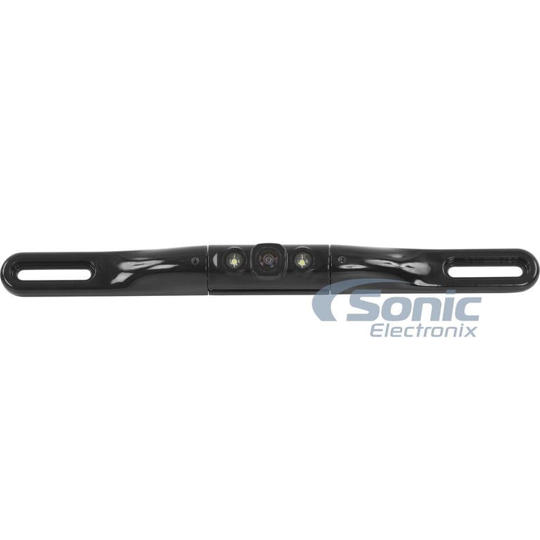 HD Bar Type License Plate Rear-View Camera with LED Light Image 1