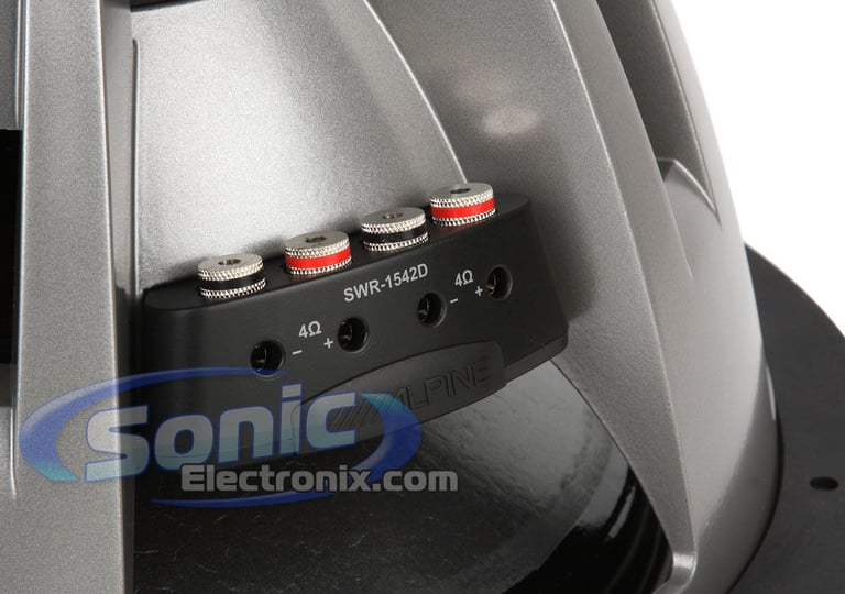Alpine SWR-1542D Open Box Complete Image 4