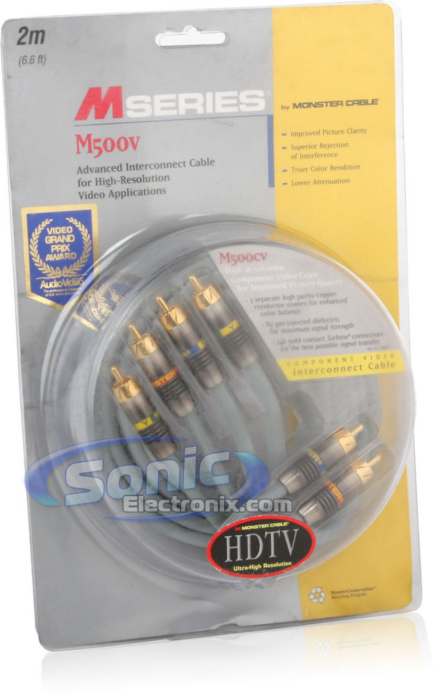 Monster Cable Component Video Cable  (M500CV-2M) Image 3