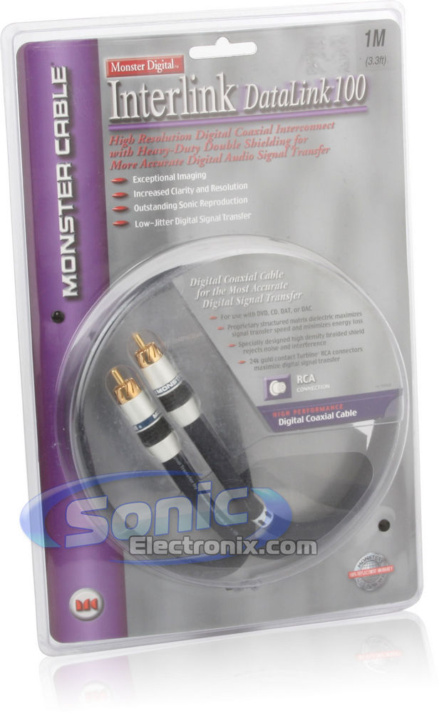 Monster Cable Digital Coaxial Cable (IDL100-1M) Image 3