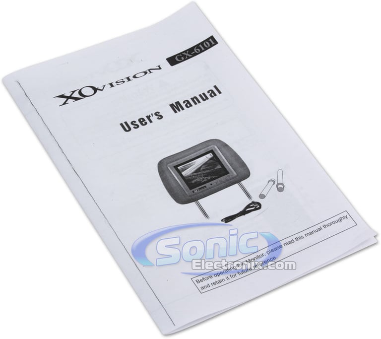 XO Vision GX6101X (BLACK) Image 7