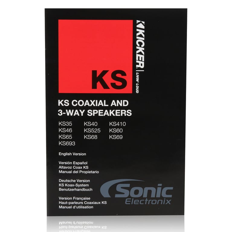 Kicker KS40 (11KS40) Open Box Complete Image 9