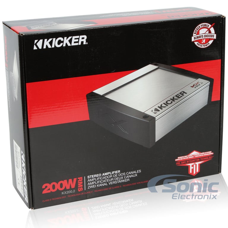 Kicker KX200.2 (40KX200.2) Open Box Complete Image 6