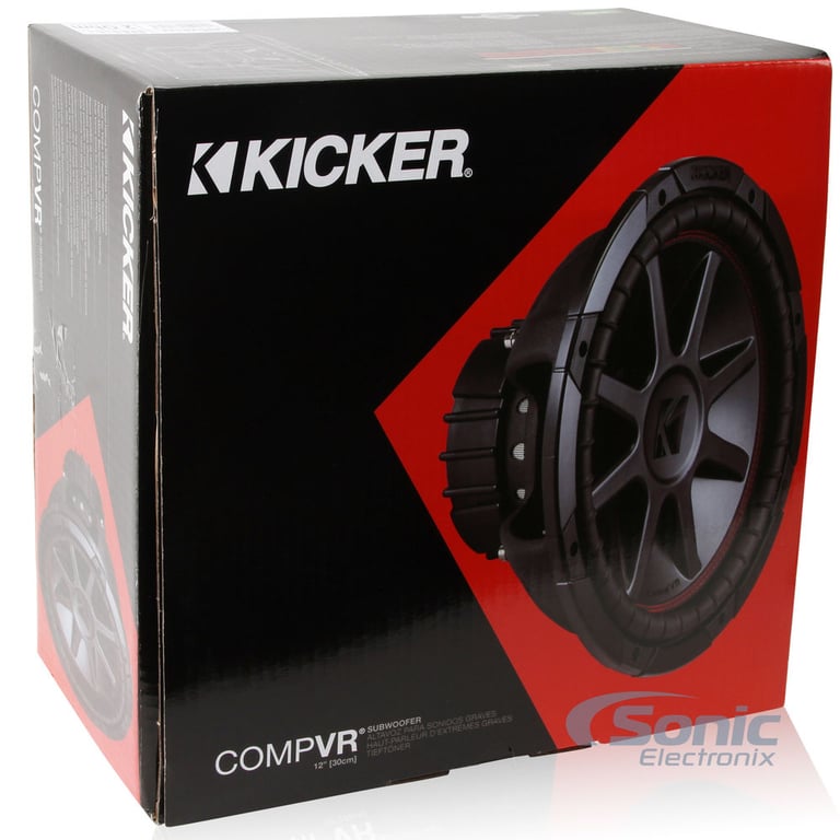 Kicker CompVR CVR122 (43CVR122) Open Box Complete Image 5