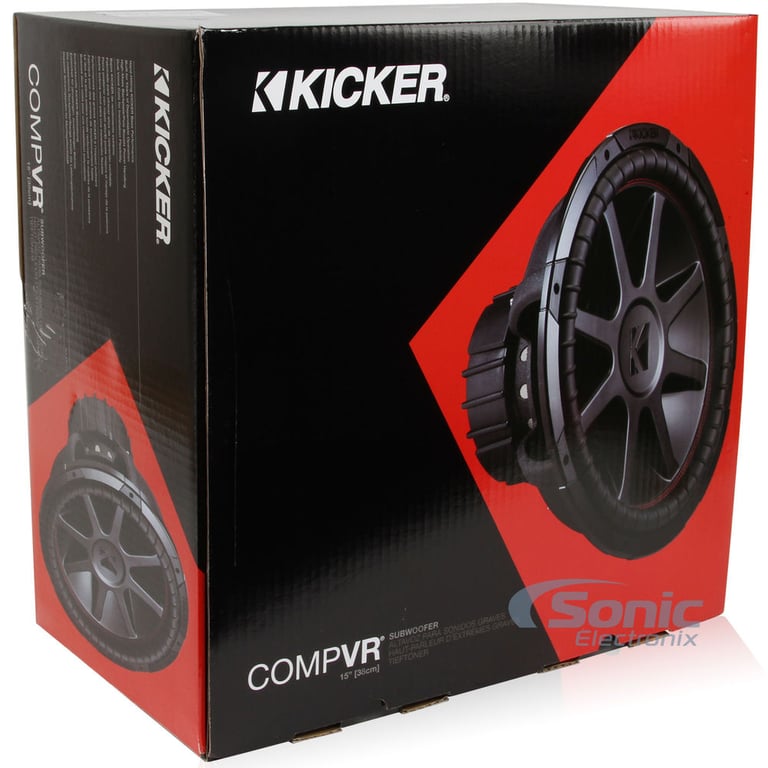 Kicker CompVR CVR154 (43CVR154) Open Box Complete Image 5