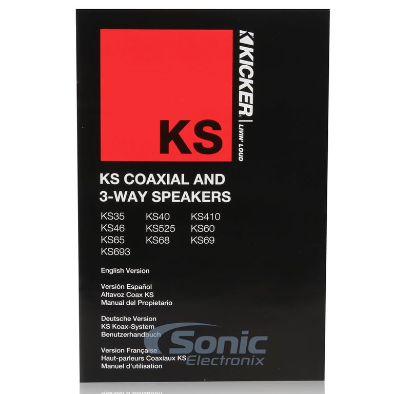 Kicker 11KS525 (Open Box Complete) Image 28