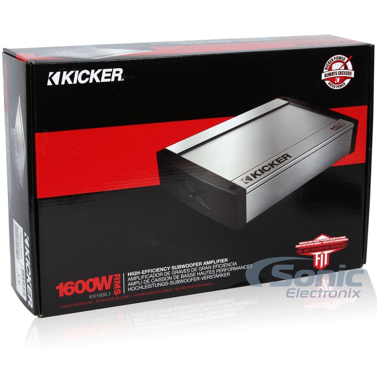Kicker KX1600.1 (40KX1600.1) Open Box Complete Image 5