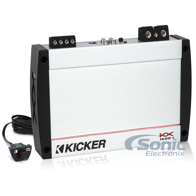 Kicker KX1600.1 (40KX1600.1) Open Box Complete Image 1