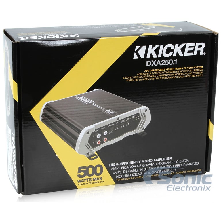 Kicker Monoblock DXA250.1 (41DXA250.1) Open Box Complete Image 6