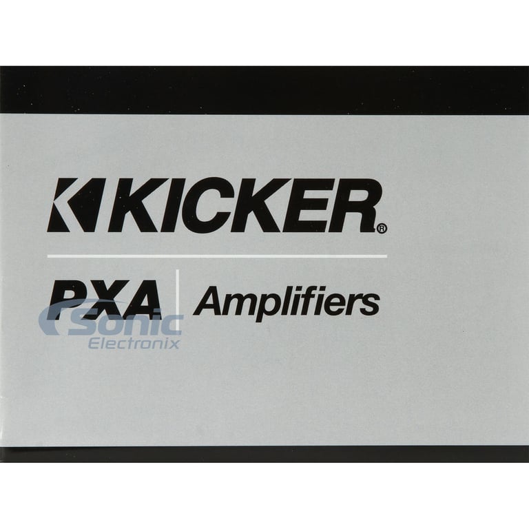 Kicker PXA200.1 (42PXA2001) Open Box Complete Image 26
