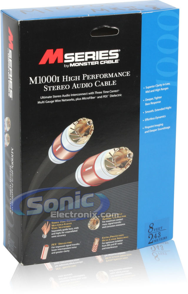 Monster Cable M-Series RCA Cable (M1000 I-8) Image 3