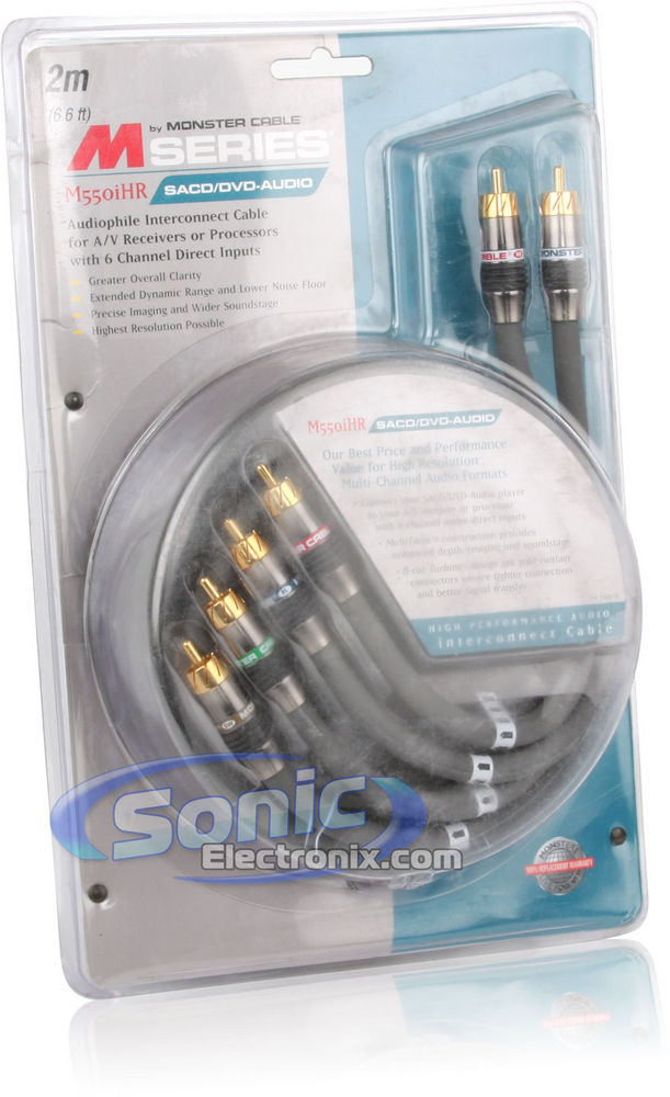 Monster Cable SACD/DVD-Audio Cable (M550I SACD-2M) Image 4