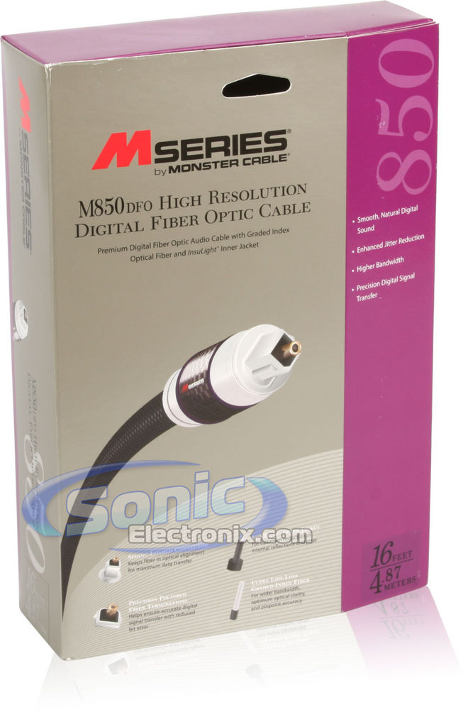 Monster Cable Digital Fiber Optic Cable (M850 DFO-16) Image 3