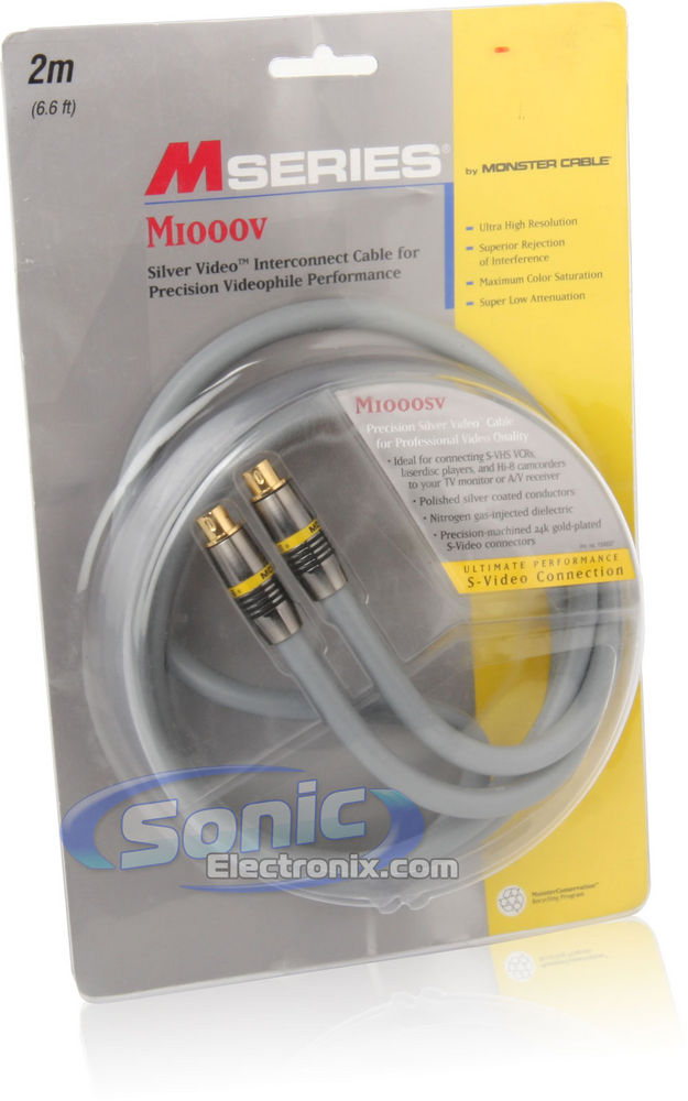 Monster Cable S-Video Cable (M1000SV-2M) Image 3