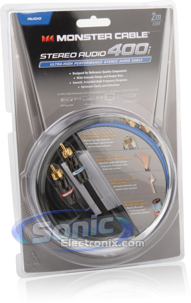 Monster Cable Stereo Audio Cable (MC 400I-2M) Image 3