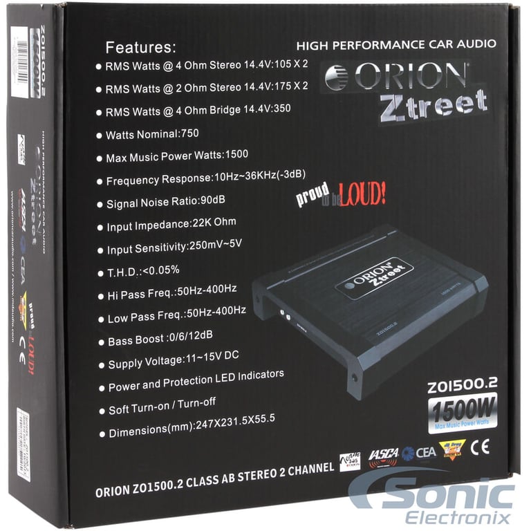 Orion ZO1500.2 Image 5