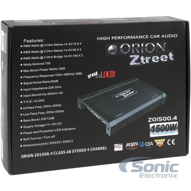 Orion ZO1500.4 Image 6