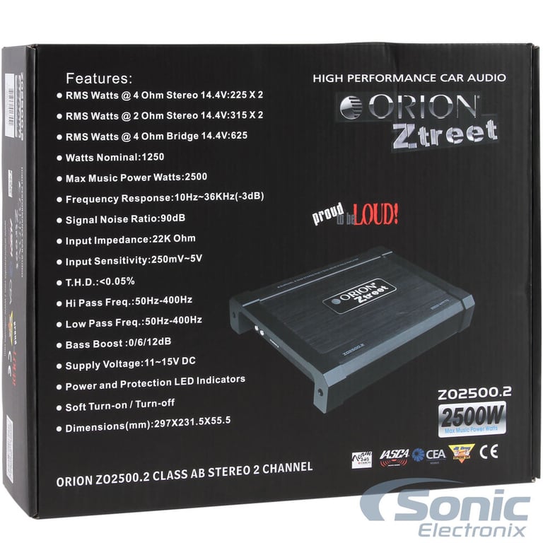 Orion ZO2500.2 Image 5