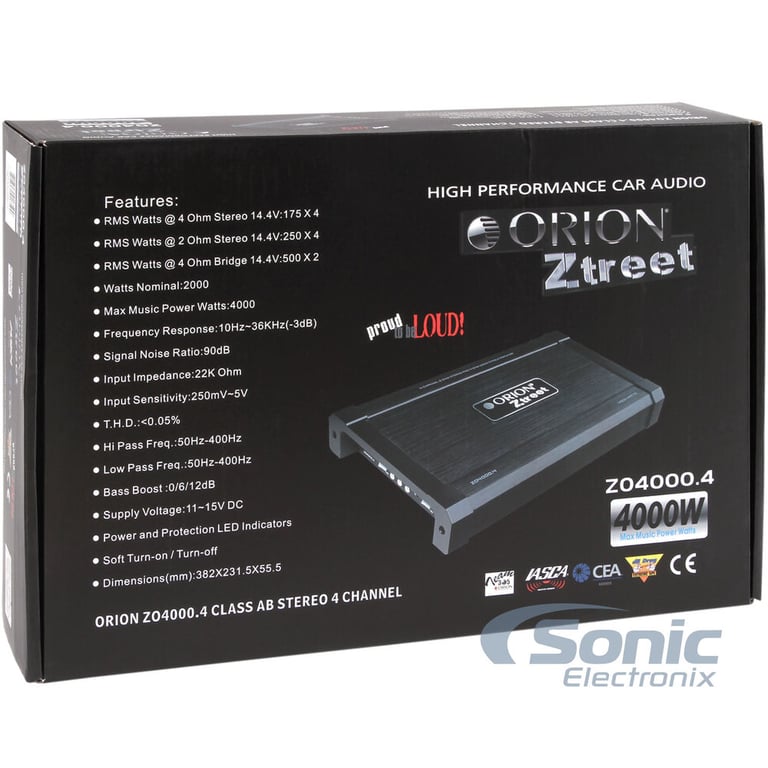 Orion ZO4000.4 Image 6