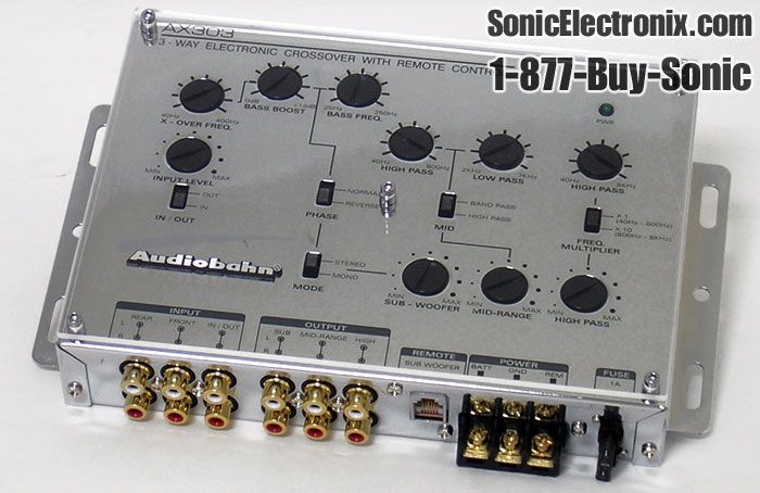 Audiobahn AX303 3-Way Crossover Image 1