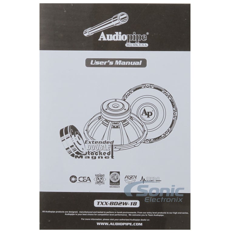 Audiopipe TXX-BD2W-18 Open Box Complete Image 16
