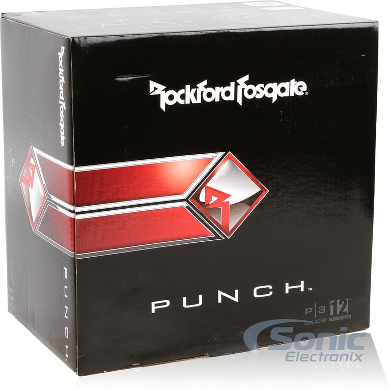 Rockford Fosgate Punch P3D2-12 (Open Box Complete) Image 8
