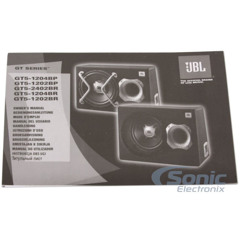 JBL GT5-1202BR (Open Box Complete) Image 10