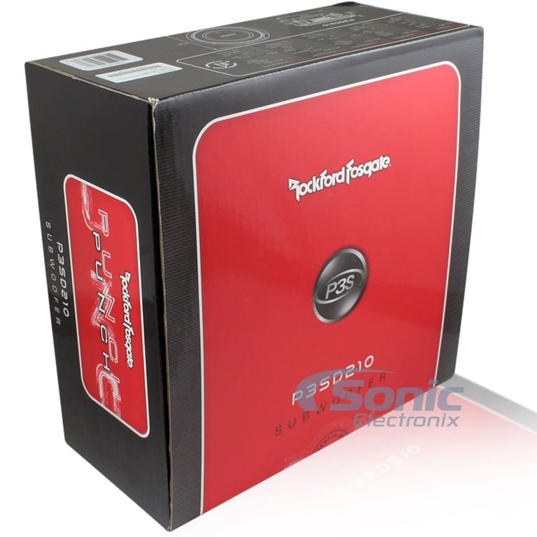 Rockford Fosgate P3SD2-10 Open Box Complete Image 4