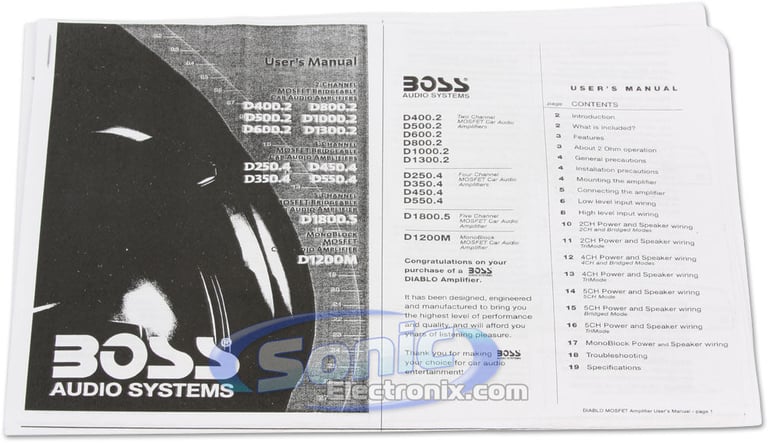 Boss D1800.5 R/B Image 6