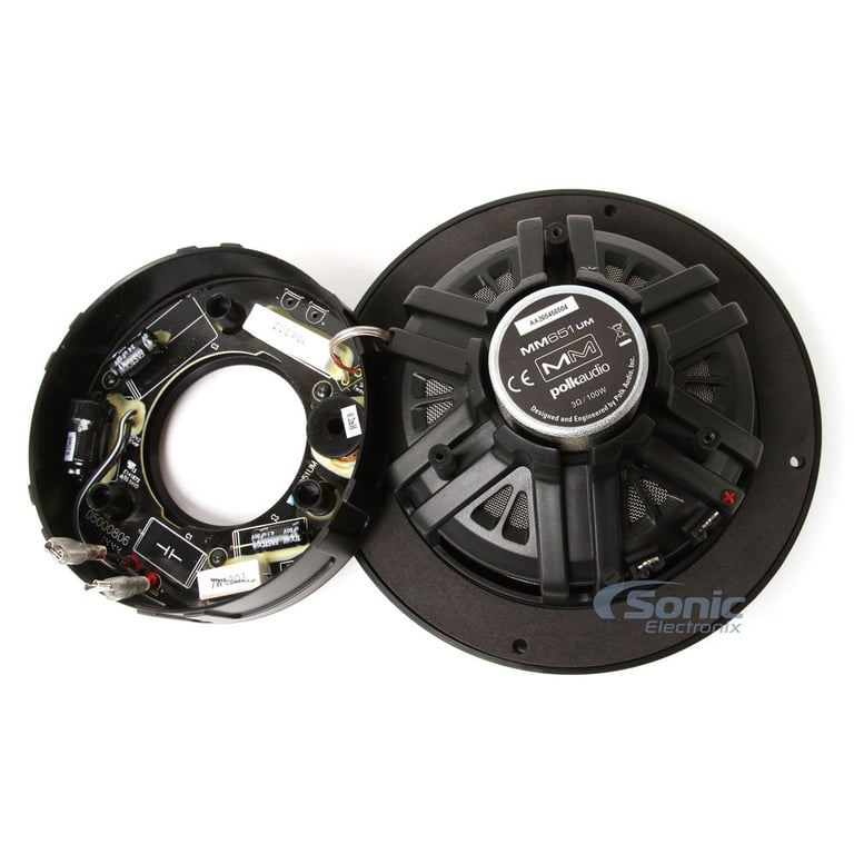 Polk Audio 400 Watt RMS 6.5" 2-Way Speaker Package Image 8
