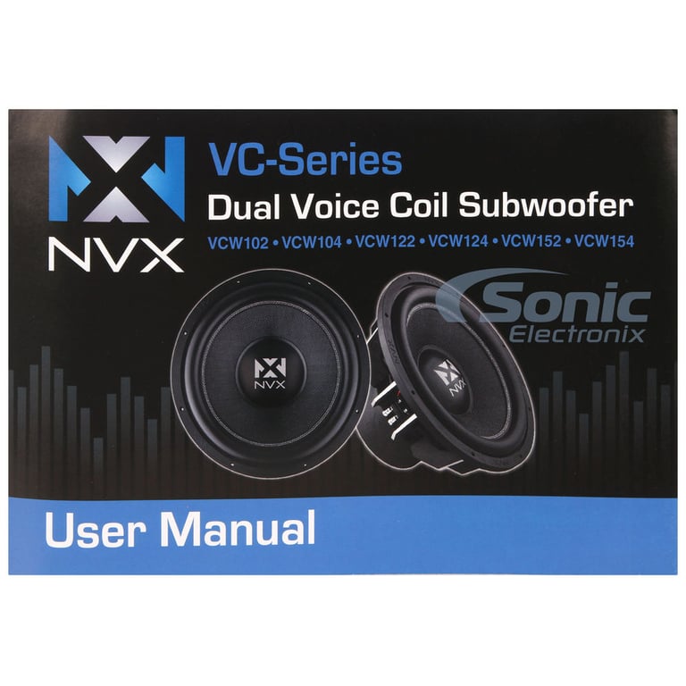 NVX 2000 Watt RMS Dual 12" Bass Package Image 13
