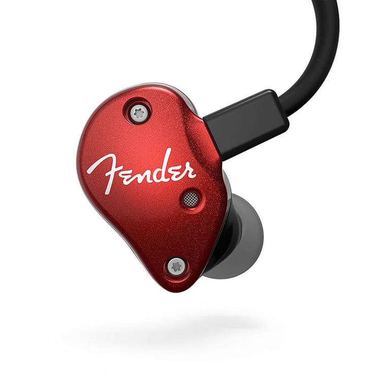 Fender FXA6 PRO IEM - Red (fxa6proiem-red) Image 1