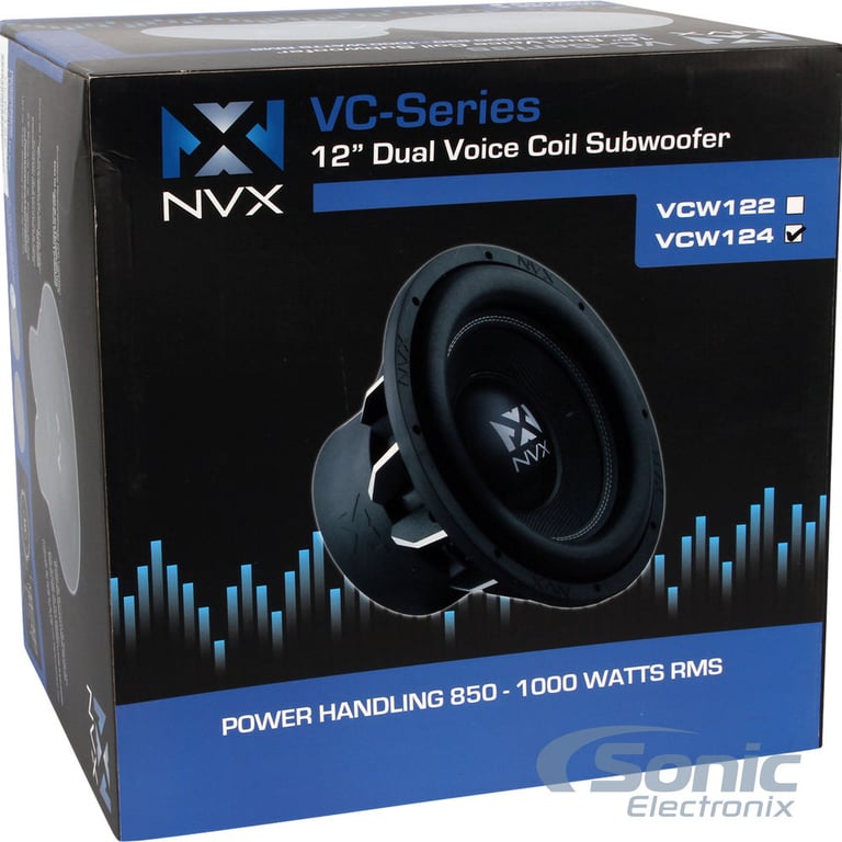 NVX 2000 Watt RMS Dual 12" Bass Package Image 12