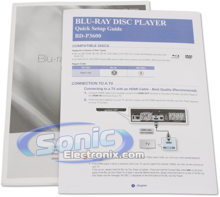 Samsung BD-P3600 R/B Image 11