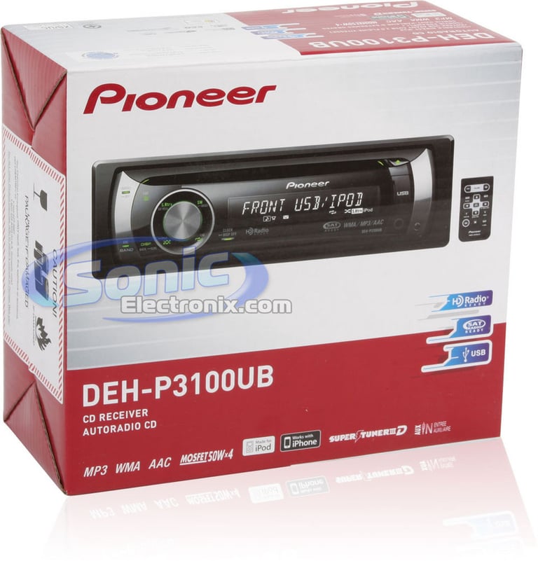 Pioneer Premier DEH-P3100UB Image 8