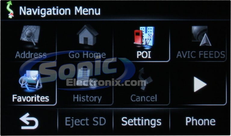 Pioneer AVIC-U310BT Open Box Image 21