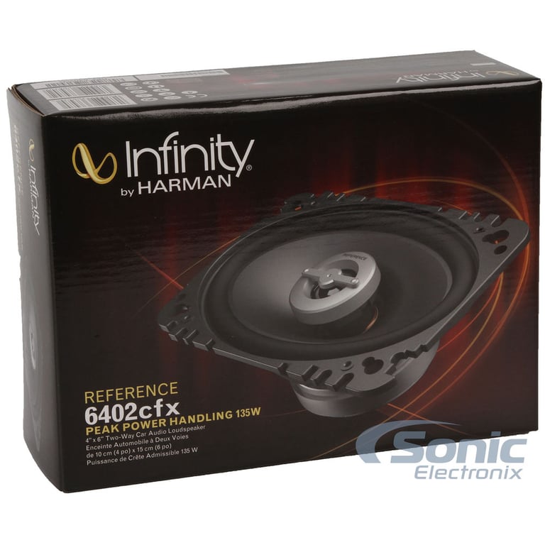 Infinity Reference X REF-6402cfx Speaker Install Kit for 1997-2006 Jeep Wrangler Image 10