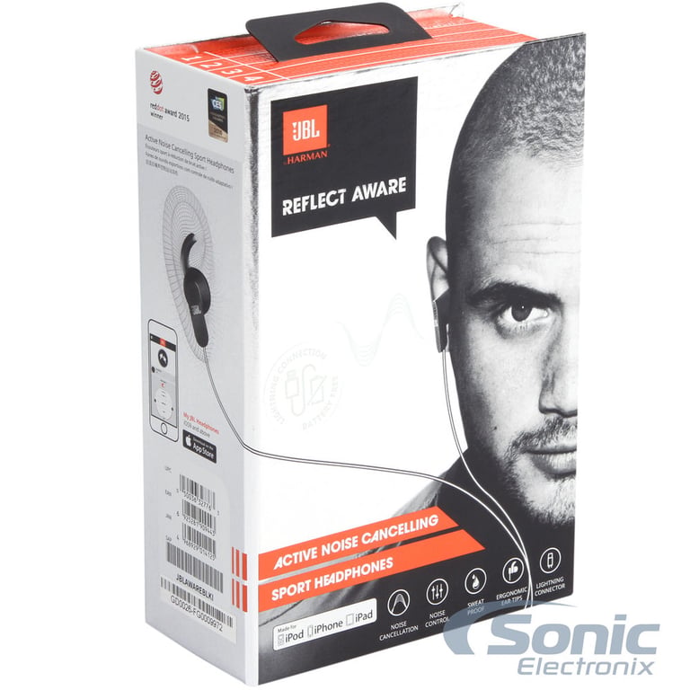 JBL REFLECT AWARE iOS - BLACK Image 3
