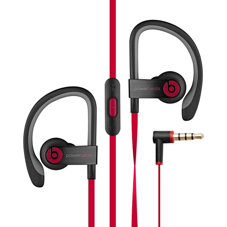 Beats by Dre Power Beats 2 Wired - Black (powerbeats2black) Image 3