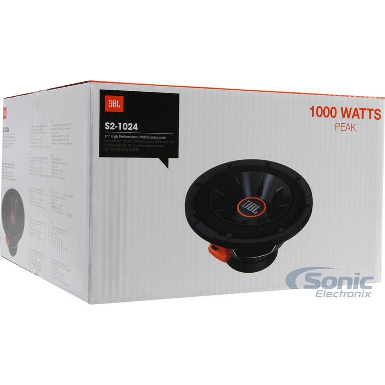 JBL S2-1024 2-Pack **Toggle between 2-Ohm & 4-Ohm Impedance!** Image 6