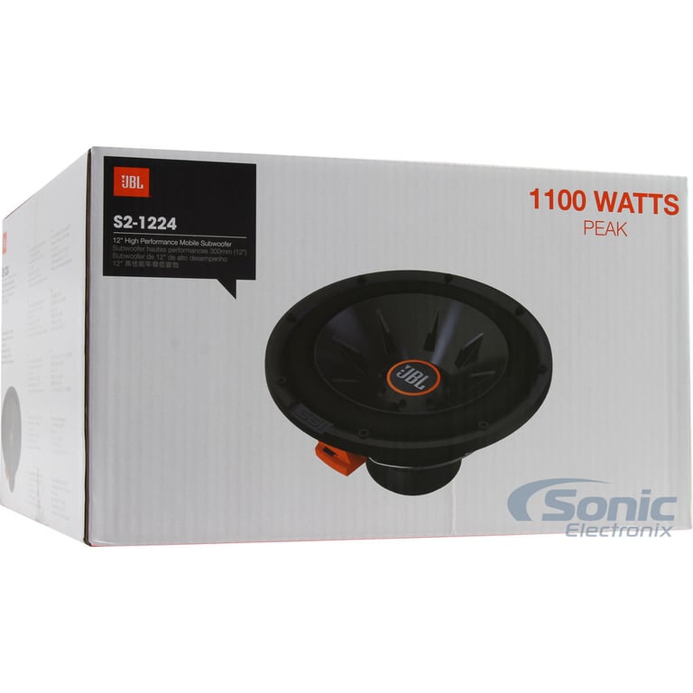 JBL S2-1224 2-Pack **Toggle between 2-Ohm & 4-Ohm Impedance!** Image 6
