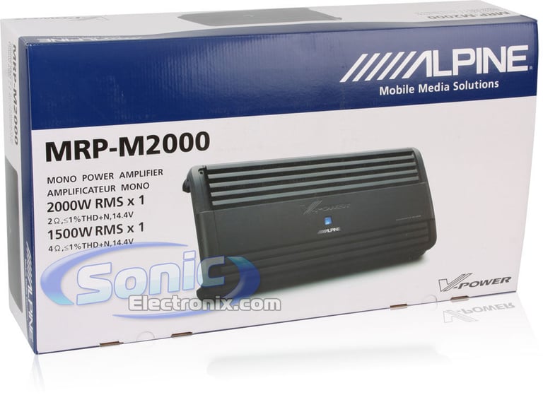 Alpine MRP-M2000 Open Box Image 7