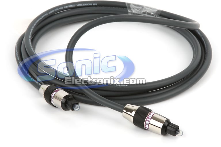 Monster Cable Fiber Optic Audio Cable (MC 400DFO-2M) Image 1